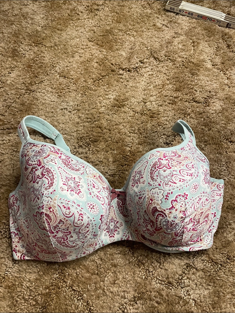 Cacique Lightly Lined Balconette Bra Size 42DDD